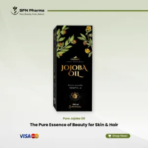Experience the unique balancing power of our 100% Pure, Cold-Pressed Jojoba Oil. Renowned for being remarkably similar to the skin's natural oils, this lightweight, non-greasy elixir provides perfect hydration and nourishment for a beautifully clear complexion and silky, manageable hair. For Your Skin: It deeply moisturizes without clogging pores, helps to soothe and calm sensitive or irritated skin, and supports a youthful appearance by improving elasticity and softening the look of fine lines. Its balancing properties help promote a clear and even-toned glow. For Your Hair: It nourishes the scalp and strengthens hair strands from the root, helping to reduce shedding caused by breakage. It also smooths frizz and adds a beautiful, polished shine for hair that feels resilient and healthy. “For external use only”